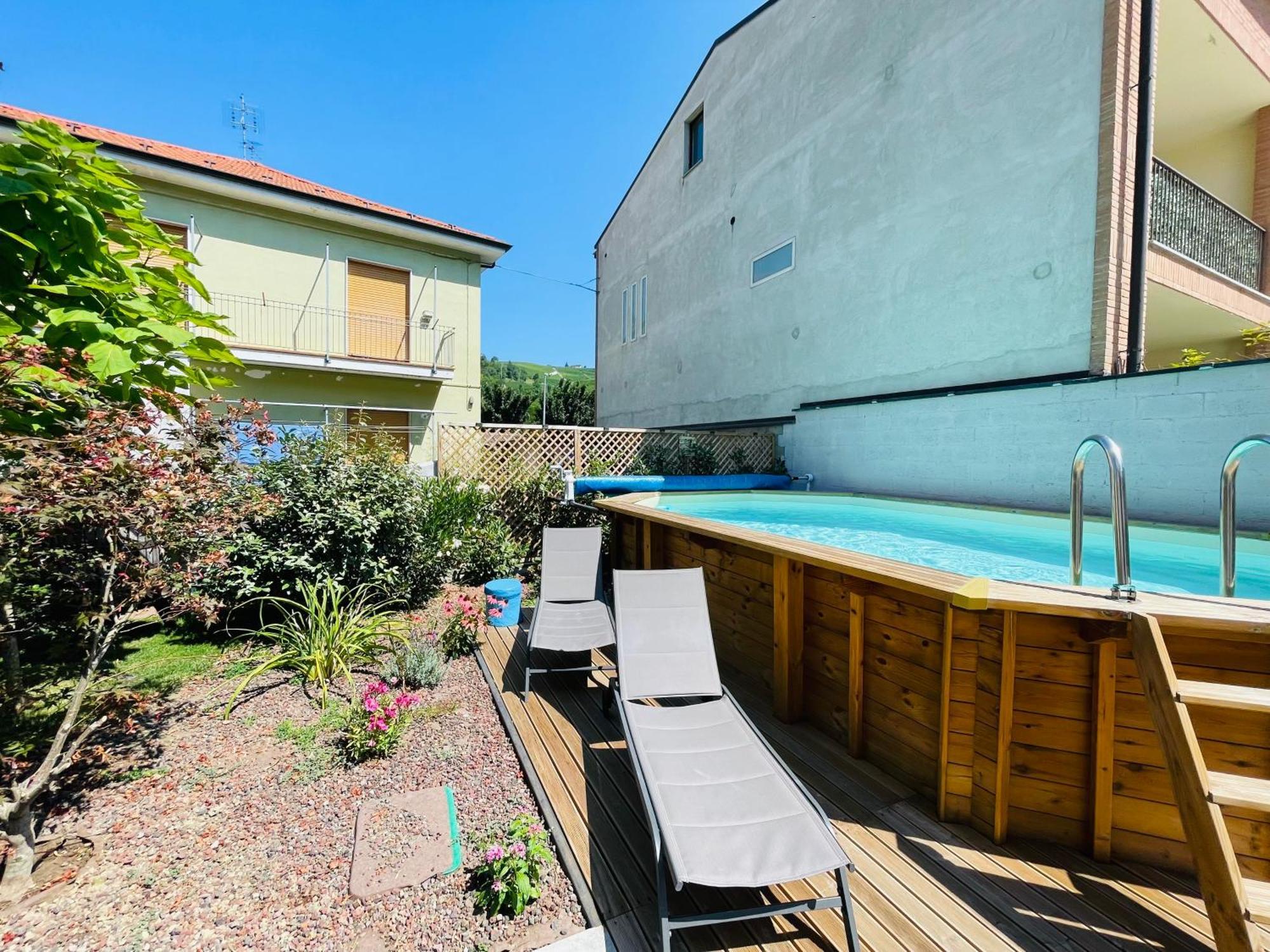 Villa Casa Piero, Relax E Piscina Privata Tra Le Colline Delle Langhe Alba  Esterno foto